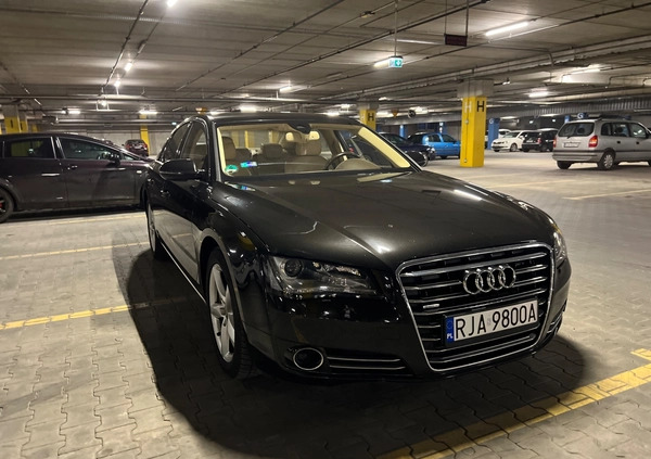 Audi A8 cena 85400 przebieg: 236150, rok produkcji 2012 z Pruchnik małe 301